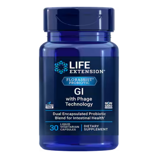 Florassist GI with Phage Technology 30ct - Life Extension