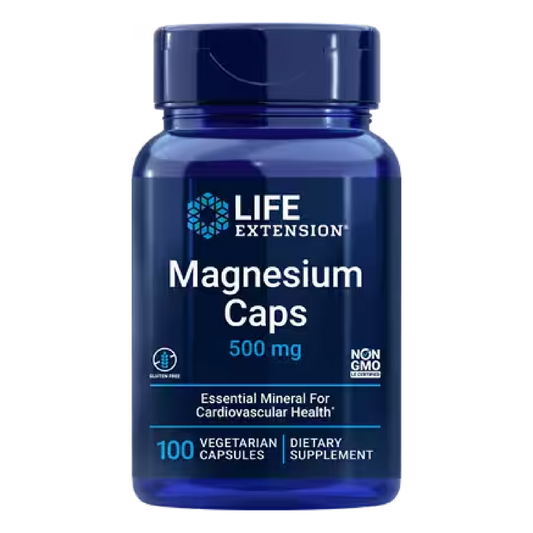 Magnesium 500mg Caps 100ct - Life Extension's