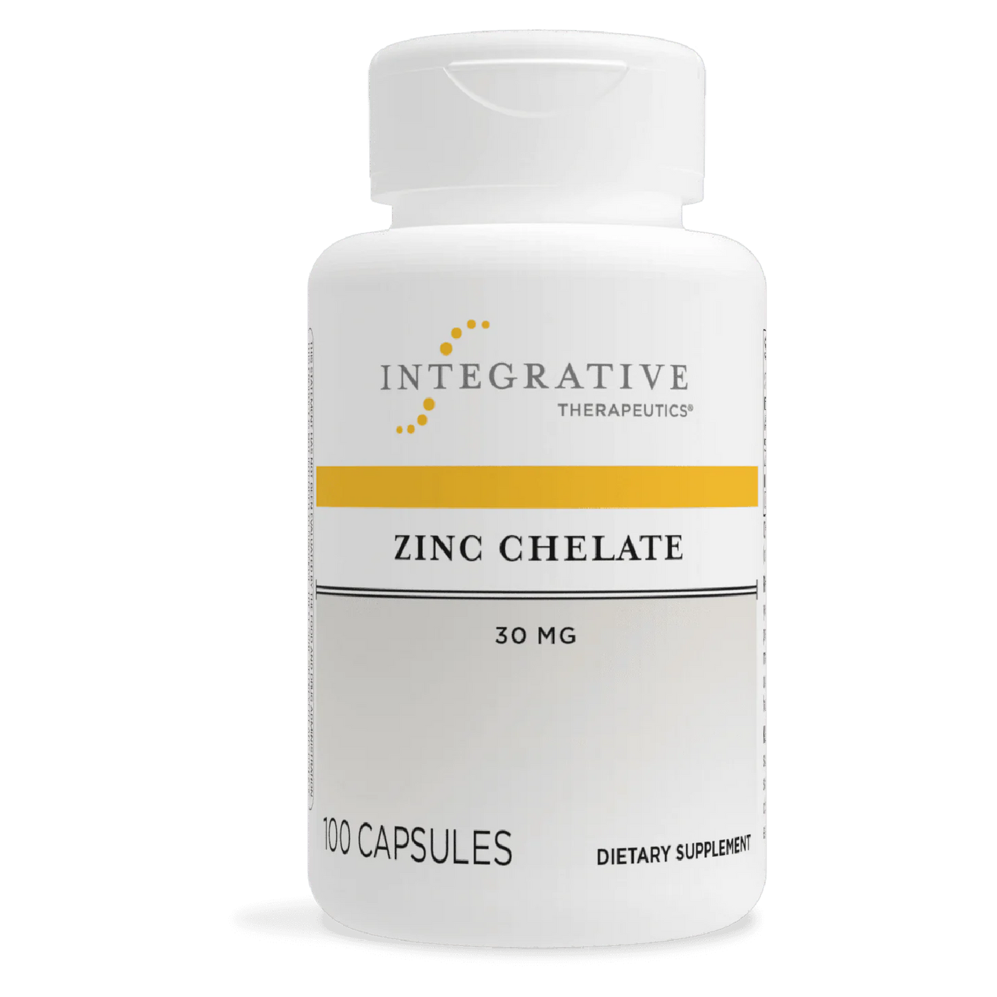 Zinc Chelate 30mg 100ct - Integrative Therapeutics