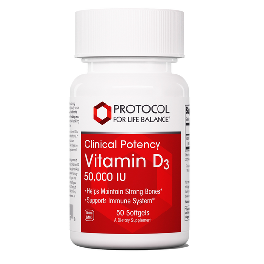 Vitamin D3 50,000IU 50 ct - Protocol for Life