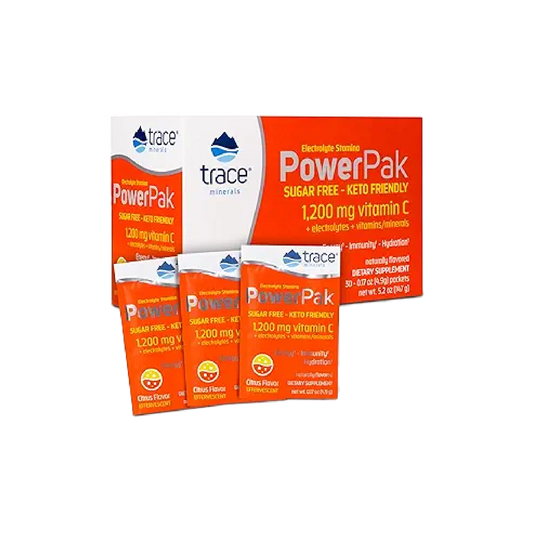Trace Minerals Research Power Pak Sugar Free Elect Stam 30 pckts