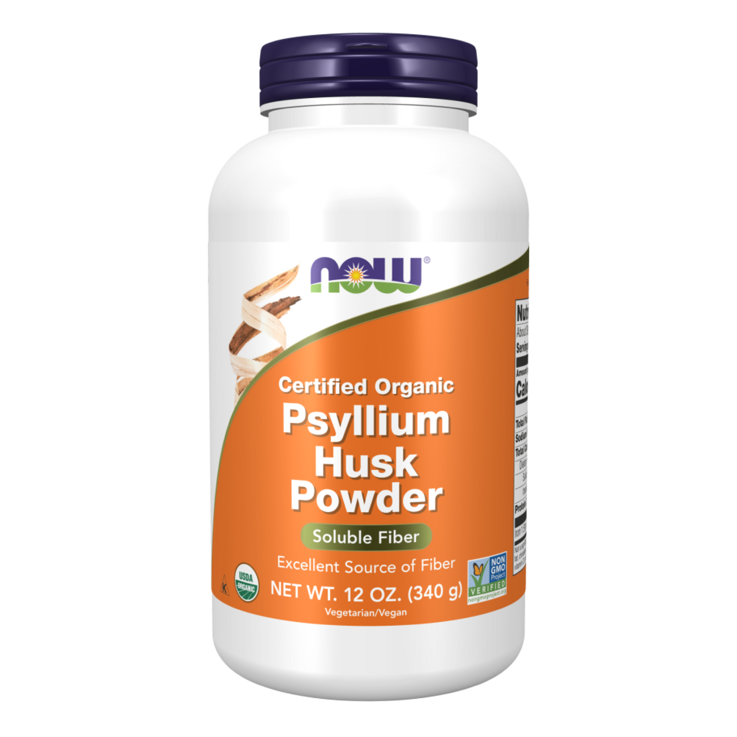 Psyllium Husk Powder 12oz - NOW