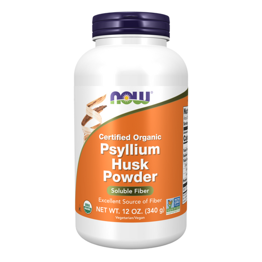 Psyllium Husk Powder 12oz - NOW